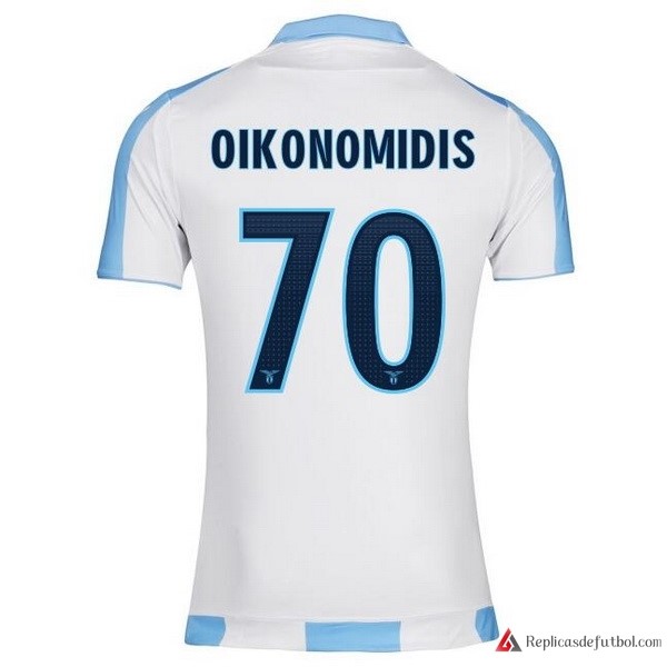 Camiseta Lazio Segunda equipación Oikonomidis 2017-2018